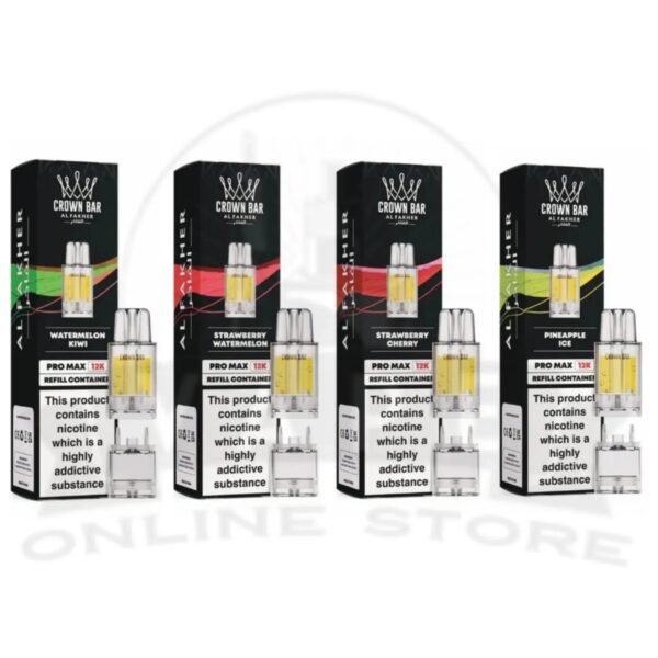 Al Fakher Crown Bar Pro Max 12K Puff Pods