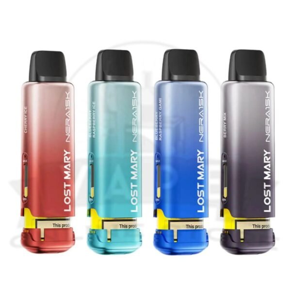 BOX Of 5 Lost Mary Nera 15K Puffs Prefilled Replacement Pods