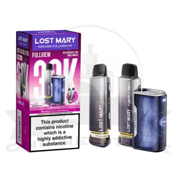Berry Edition Lost Mary Nera 30K Puffs Fullview Pod Kit