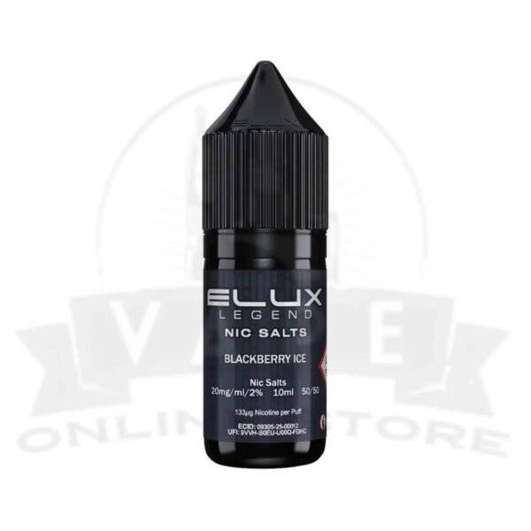 Blackberry Ice Elux Legend 10ml Nic Salt | Retail & Wholesale