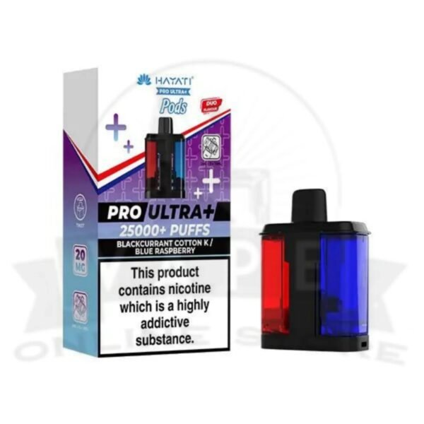 Box Of 5 Hayati Pro Ultra Plus 25000 Puffs Replacement Pods