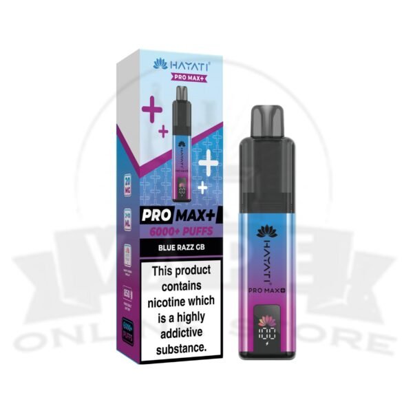 Blue Razz GB Hayati Pro Max Plus 6000 Puffs Pod Kit