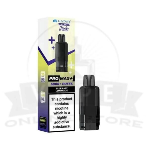Box Of 10 Hayati Pro Max Plus 6000 Puffs Replacement Pods