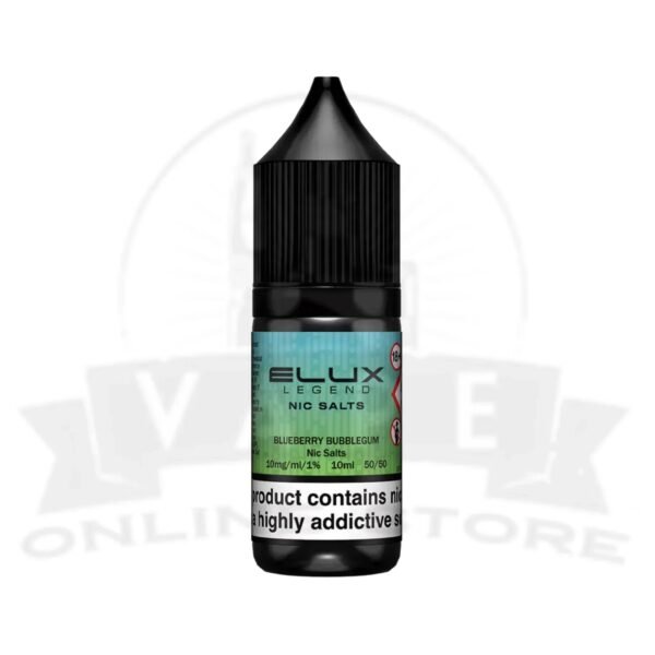 Blueberry Bubblegum Elux Legend 10ml Nic Salt | Retail & Wholesale