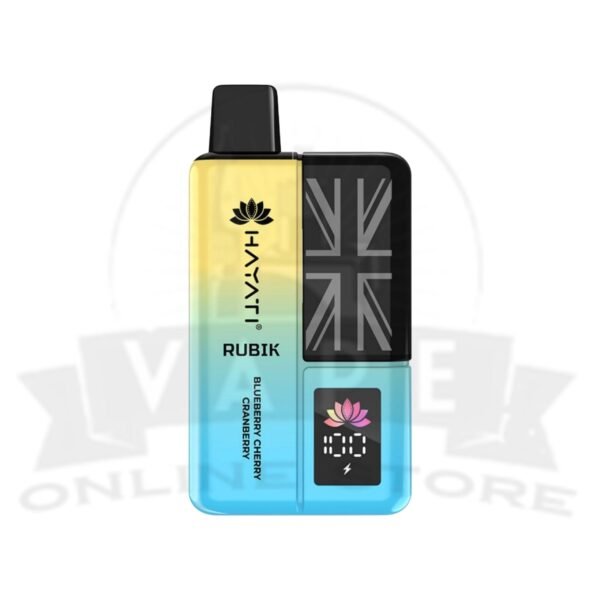 Blueberry Cherry Cranberry Hayati Rubik 7000 Puffs Pod Kit