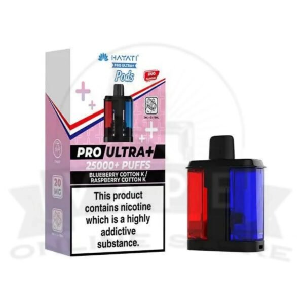 Box Of 5 Hayati Pro Ultra Plus 25000 Puffs Replacement Pods