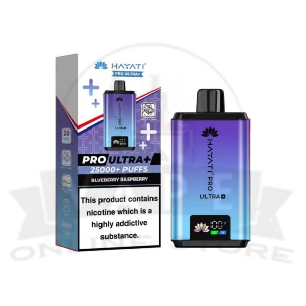 Blueberry Raspberry Hayati Pro Ultra Plus 25000 Pod Vape Kit