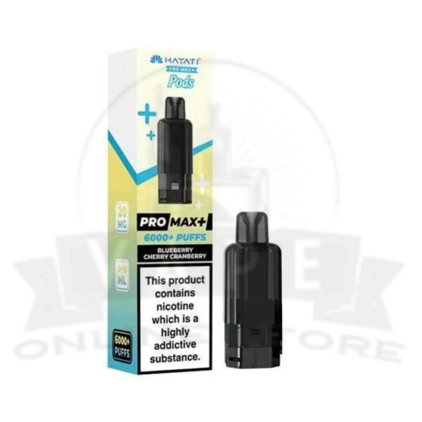 Box Of 10 Hayati Pro Max Plus 6000 Puffs Replacement Pods