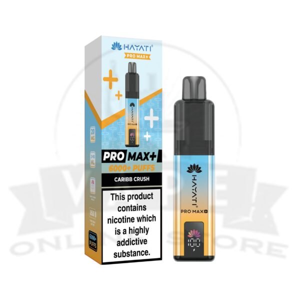 Caribb Crush Hayati Pro Max Plus 6000 Puffs Pod Kit