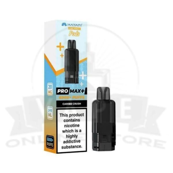 Box Of 5 Hayati Pro Max Plus 6000 Puffs Replacement Pods