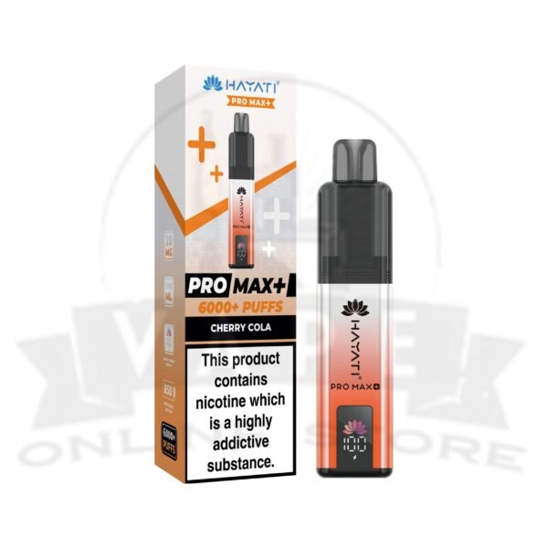 Cherry Cola Hayati Pro Max Plus 6000 Puffs Pod Kit