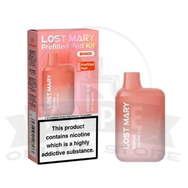 Cherry Ice Lost Mary BM600 Prefilled Pod Kit