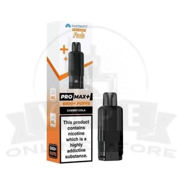Box Of 5 Hayati Pro Max Plus 6000 Puffs Replacement Pods