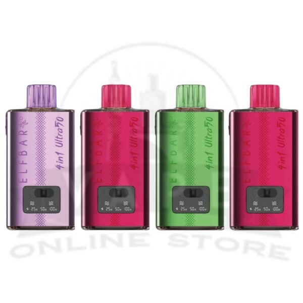 Elf Bar 4-in-1 Ultra 50k Prefilled Pod Kit