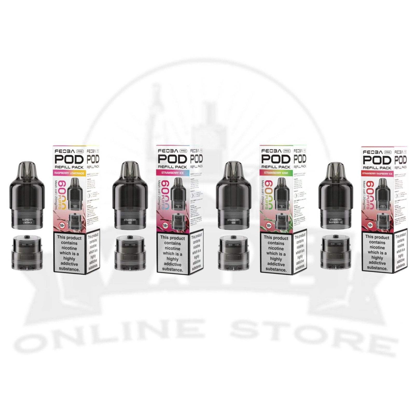 Feoba Pro Refillable Replacement Pods | Pack Of 1