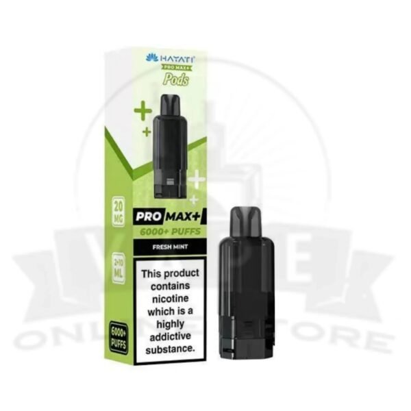 Box Of 10 Hayati Pro Max Plus 6000 Puffs Replacement Pods