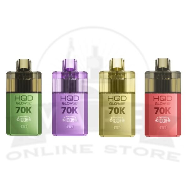 HQD Glow Air 70K Puffs Pod Vape Kit