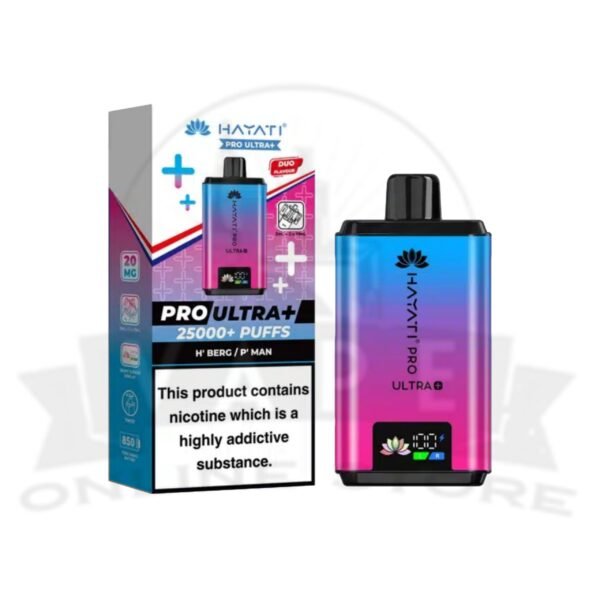 H'Berg / P' Man Hayati Pro Ultra Plus 25000 Prefilled Pod Vape Kit