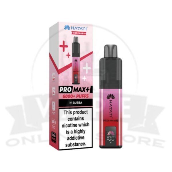 H'Bubba Hayati Pro Max Plus 6000 Puffs Pod Kit