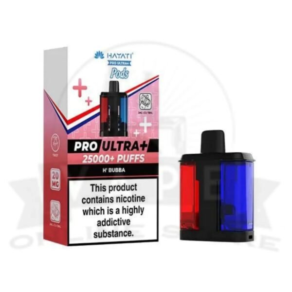 Box Of 5 Hayati Pro Ultra Plus 25000 Puffs Replacement Pods