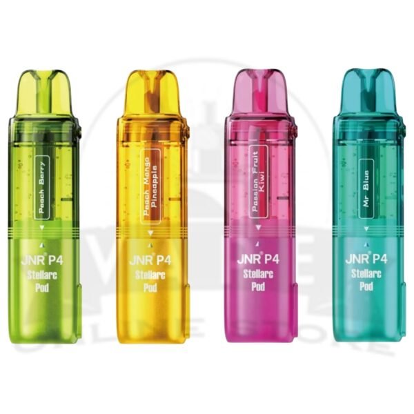 JNR P4 Stellarc 100K Puff Replacement Pods