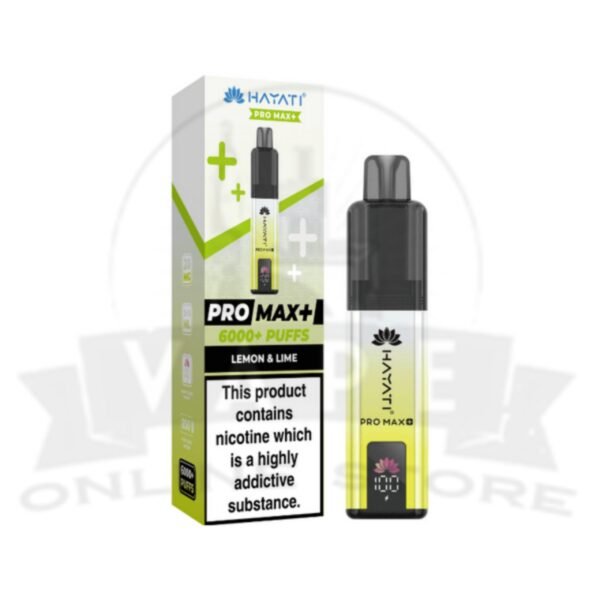 Lemon and Lime Hayati Pro Max Plus 6000 Puffs Pod Kit