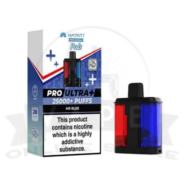 Box Of 5 Hayati Pro Ultra Plus 25000 Puffs Replacement Pods