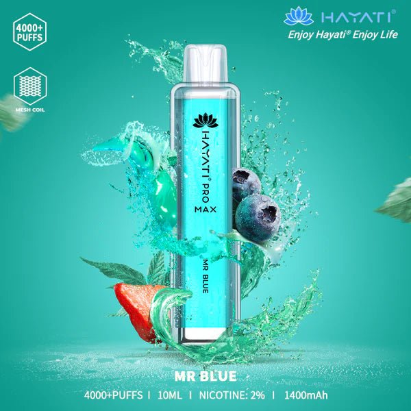 The Hayati Pro Max 4000 Prefilled pod Vape Device