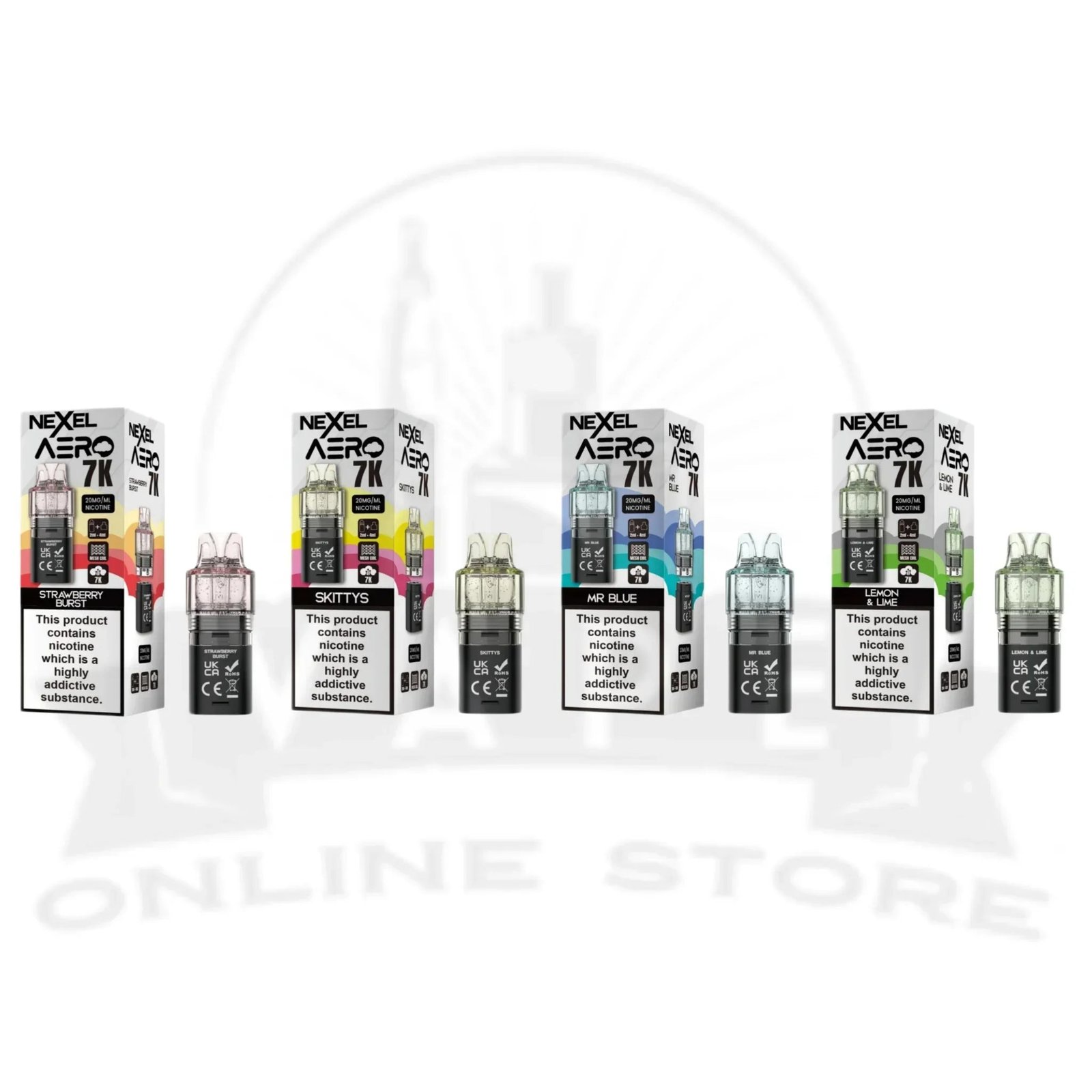 Nexel Aero 7000 Replacement Pods