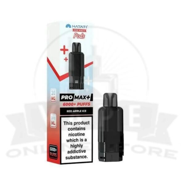 Box Of 5 Hayati Pro Max Plus 6000 Puffs Replacement Pods
