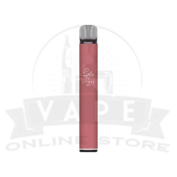 Rose Lemonade Elf Bar 600 Puffs 20mg Reusable Vape Pod Kit