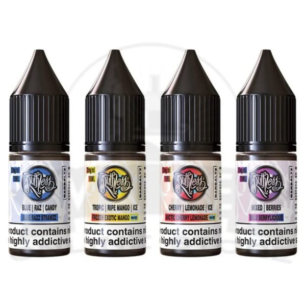 Ruthless Bar Salts 10ml Nic Salts E-Liquid