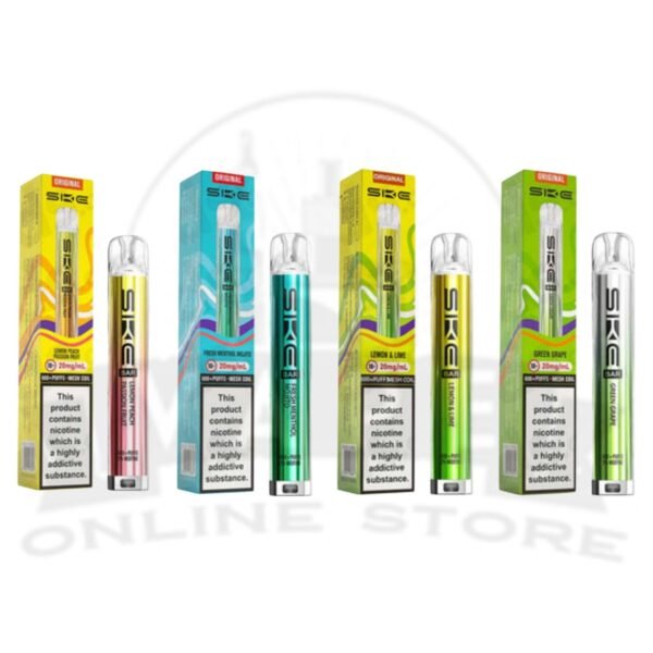 SKE Bar 600 ZERO NICOTINE Prefilled Pod Kit