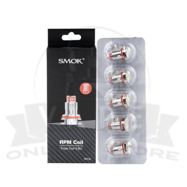 SMOK RPM Coil 0.6 Ohm Triple Coils | Pack Of 5