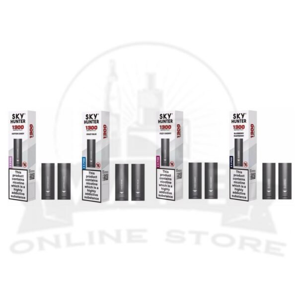 Sky Hunter 1300 Puffs Prefilled Pods