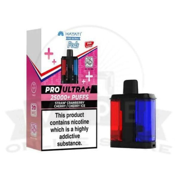 Box Of 5 Hayati Pro Ultra Plus 25000 Puffs Replacement Pods