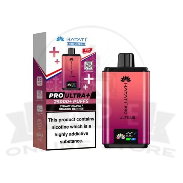 Box Of 10 Hayati Pro Ultra Plus 25000 Puff Vape