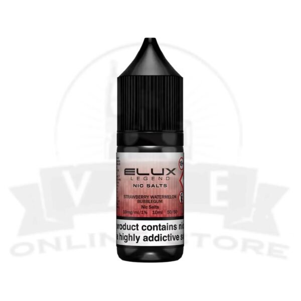 Strawberry Watermelon Bubblegum Elux Legend 10ml Nic Salt | Retail & Wholesale