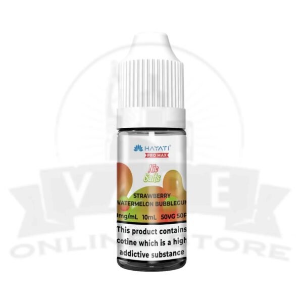 Strawberry Watermelon Bubblegum Hayati Pro Max 10ml Nic Salt E-Liquid