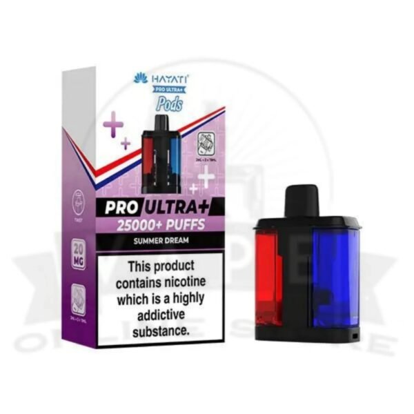 Box Of 5 Hayati Pro Ultra Plus 25000 Puffs Replacement Pods