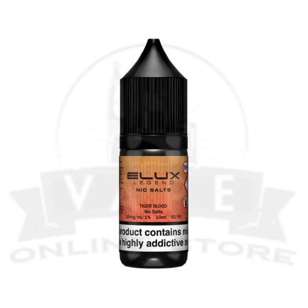 Tiger Blood Elux Legend 10ml Nic Salt | Retail & Wholesale