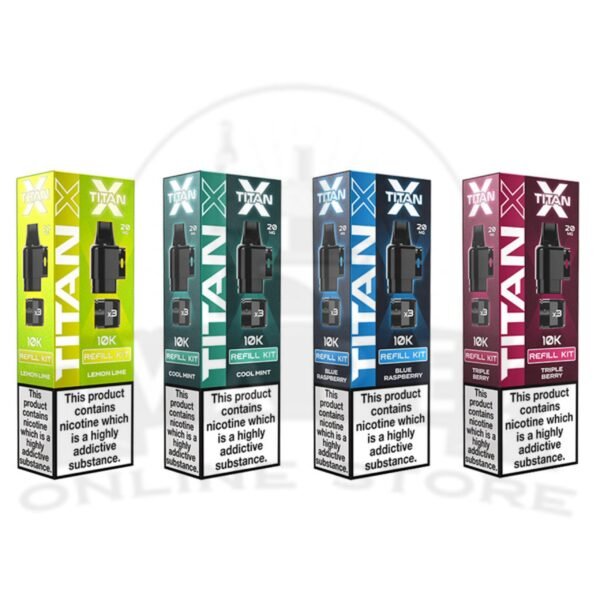 Titan X Prefilled Replacement Pods