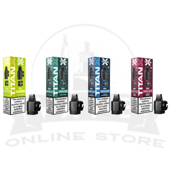 Titan X Prefilled Replacement Pods