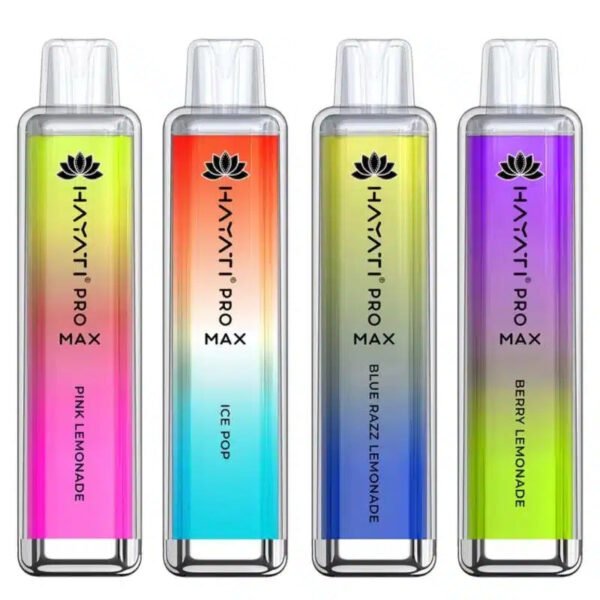 The Hayati Pro Max 4k prefilled pod Vape Device (Pack Of 10)