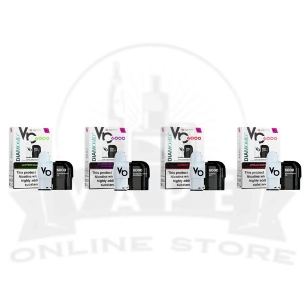 Vapes Bar Diamond 6000 Refill Replacement Pods