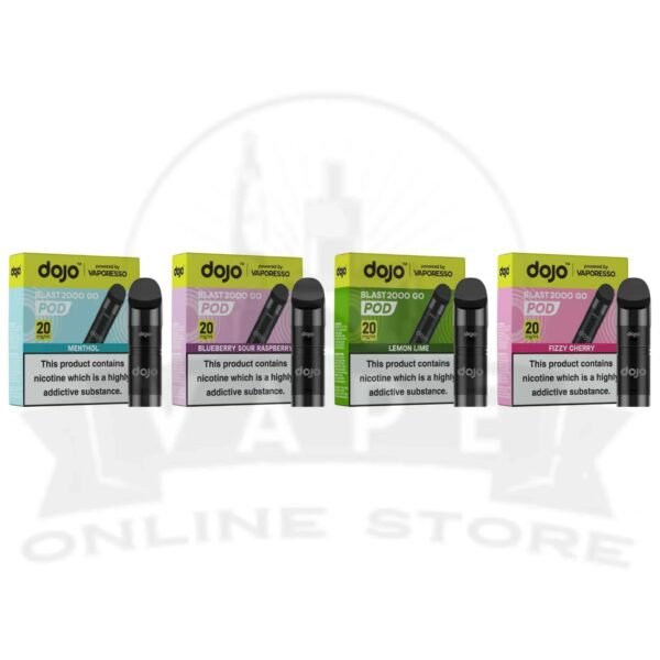 Vaporesso Dojo Blast 2000 Go Prefilled Replacement Pods