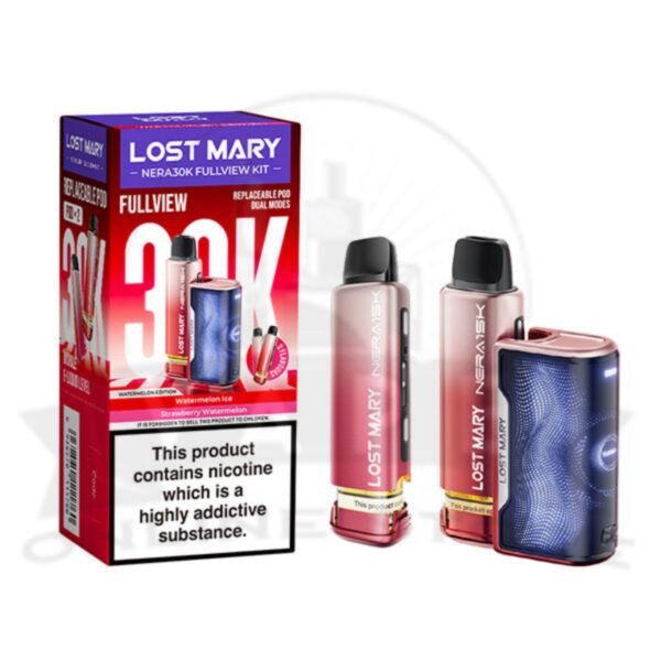 Watermelon Edition Lost Mary Nera 30K Puffs Fullview Pod Kit