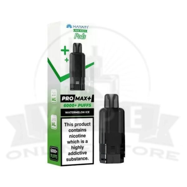 Box Of 10 Hayati Pro Max Plus 6000 Puffs Replacement Pods
