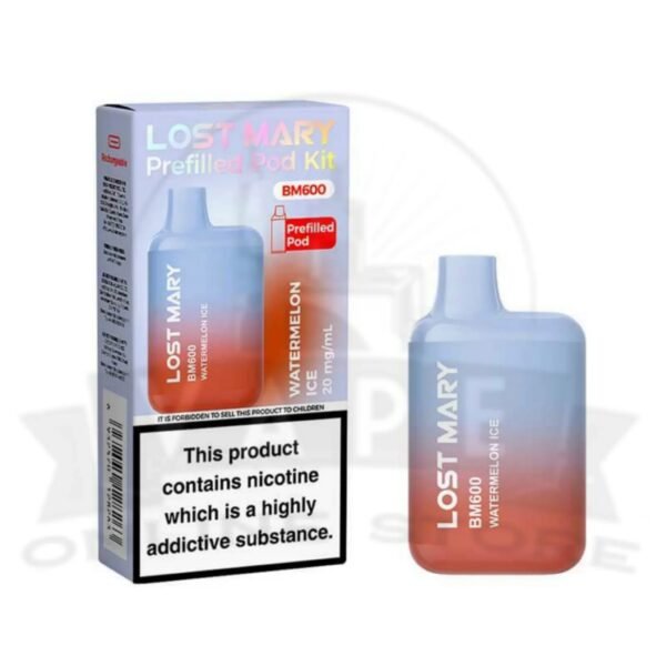 Watermelon Ice Lost Mary BM600 Prefilled Pod Kit