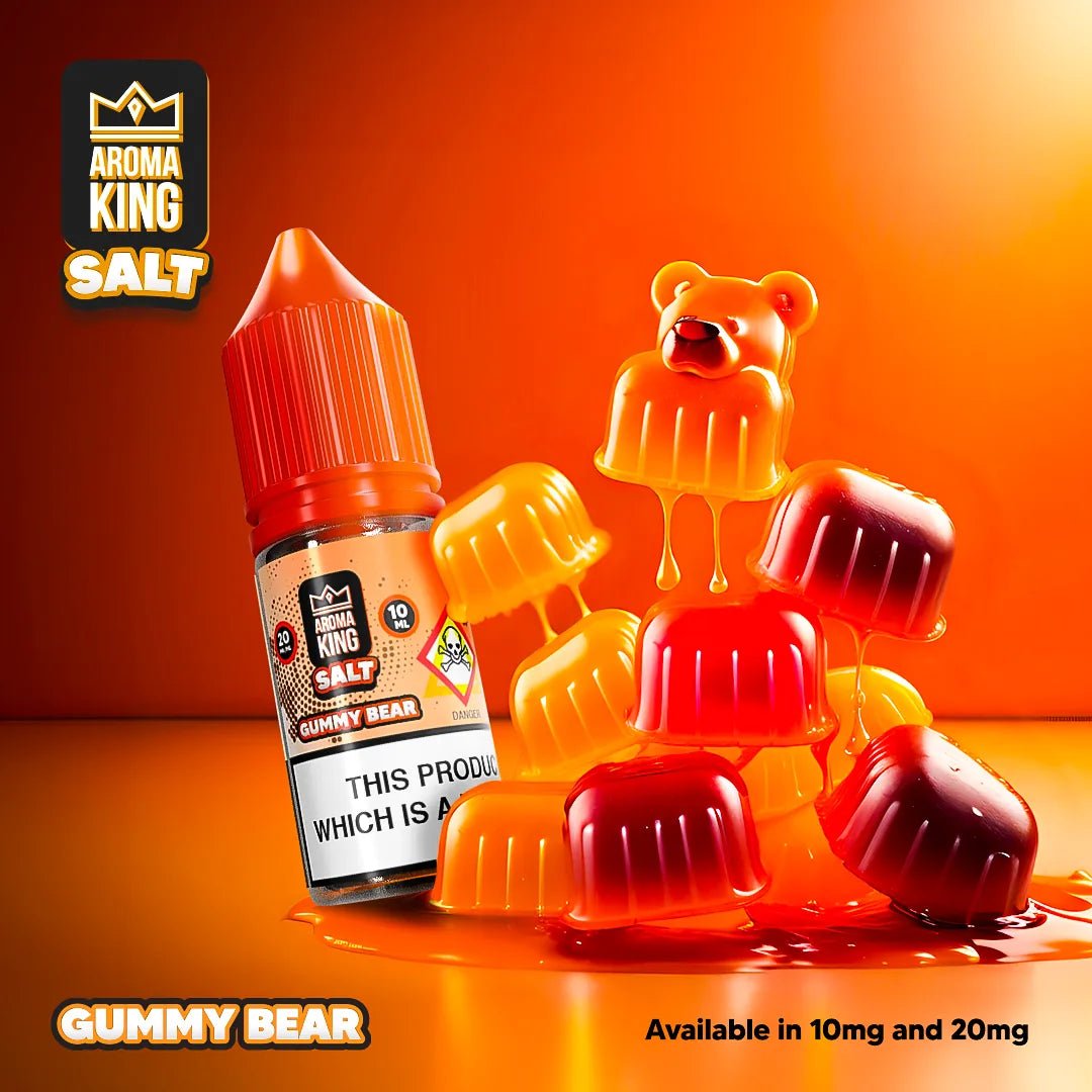 Aroma King 10ml Nic Salts – Value Pack of 10 Premium E-Liquids